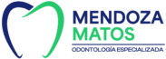 Logotipo de Mendoza Matos Odontología Especializada, centro odontológico integral en Ica, Perú.